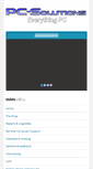 Mobile Screenshot of pc-solutions.es