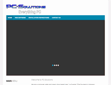 Tablet Screenshot of pc-solutions.es